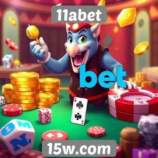 11abet oferece ampla gama de jogos de cassino