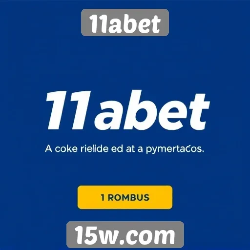 Promoções e bônus disponíveis no 11abet